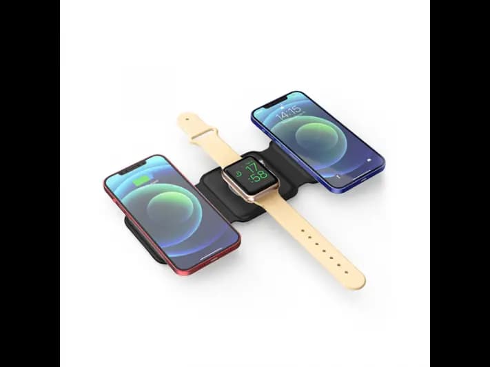 Wiwu Power Air 3in1 15W Wireless Charger (M6)- with 6 Month Warranty (3)