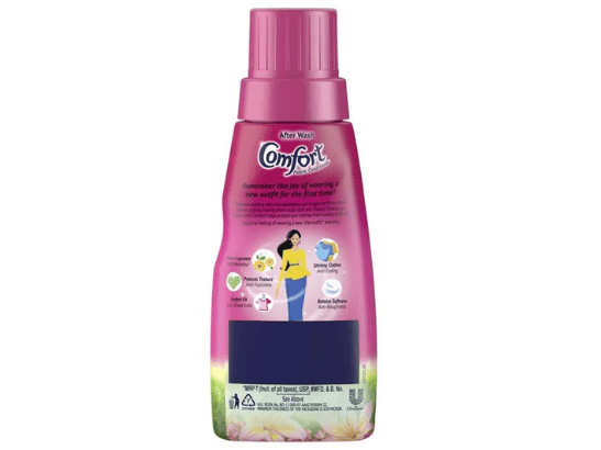 Comfort Lily Fresh Fabric Conditioner 210ml - Gives Unbelievable Shine to Clothes comfort nourishes and untangles cloth fibers damaged by washing (2)