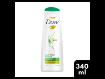 Dove Hair Fall Rescue Shampoo 340ML - Dove Hair fall rescue Shampoo with Nutrilock Actives deeply nourish hair, thereby reducing hair breakage by upto 98%