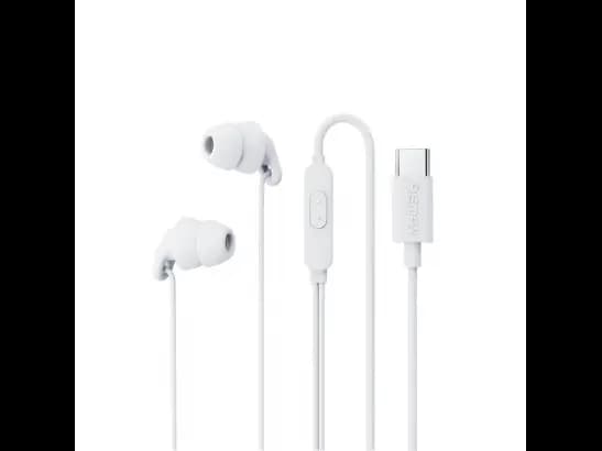 Remax RM-518A Type-C Earphone - 1200 mm Cable Length with Black ,Blue ,White and Green colours (2)