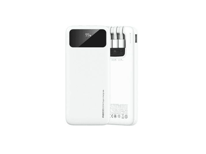 Recci RPB-N45 10000mAh Power Bank with 6 months Warranty