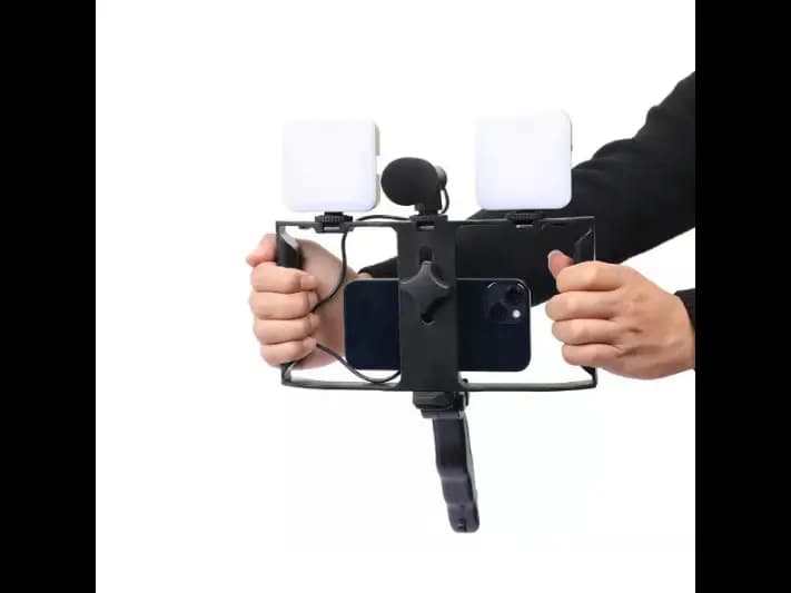 Plokama PK-778 Application Scenarios Vlogger Cellphone Video Kit (2)