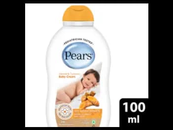 Pears Venivel and Turmeric Baby Cream 100ml - contains a delicate combination of traditional ingredients