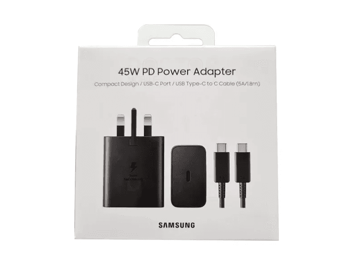 ORIGINAL Samsung 45W PD Power Adapter with USB Type-C to C Cable