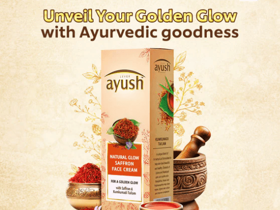 Ayush Natural Glow Saffron Face Cream 25g - This Natural Glow Face Cream is formulated with 5000 years of Ayurvedic wisdom to give you a golden glow. (3)