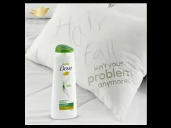 Dove Hair Fall Rescue Shampoo 180ml - Dove Hair fall rescue Shampoo with Nutrilock Actives deeply nourish hair, thereby reducing hair breakage by upto 98% (4)