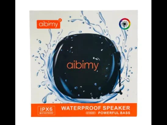 Aibimy MY262BT Waterproof Speaker - Dynamic LED lighting, TWS function for linking multiple speakers , 6IPX water resistance.with 3 months warranty (4)