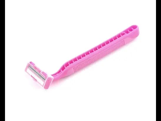 GILLETTE DAISY RAZOR - thin to glide for comfort , less feel of irritation , secure grip