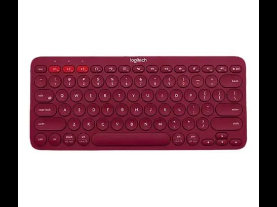Logitech K380 Multi Device Bluetooth Keyboard - Slim & Beautiful , Type On Anything , Comfortable Laptop-style Typing with 6 Month Warranty