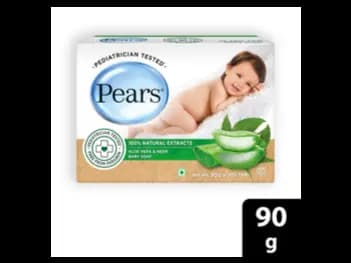 Pears Aloe Vera and Neem Baby Soap 90g - gently soothe Moisturize Your Babys skin