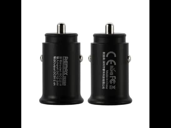 Remax Roki Series 2 USB Car Charger (RCC219) - Dual USB Output , Exquisite and portable design , Premium fire proof material  with 3 MONTHS WARRANTY