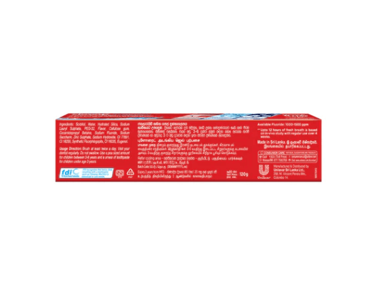 Closeup Red Hot Toothpaste 120g - Closeup Triple Fresh Formula, with the combined power of 3 ingredients, gives you up to 12 hours of fresh breath. (2)
