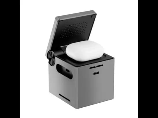 Wiwu WI-W030 Small Square 3 in 1 Wireless Charger - Elegant Design, Strong Structure Single Connection, Multi Charging 3-in-1 Charging with 6 months warranty (3)