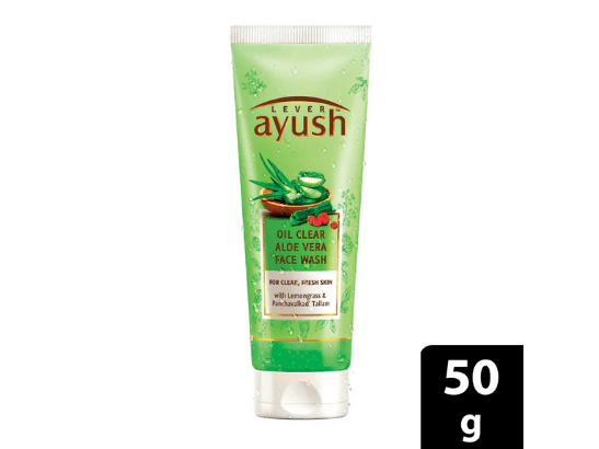 Ayush Aloe facewash 50g - Aloe vera is one of the most widely used beauty products in the world today.