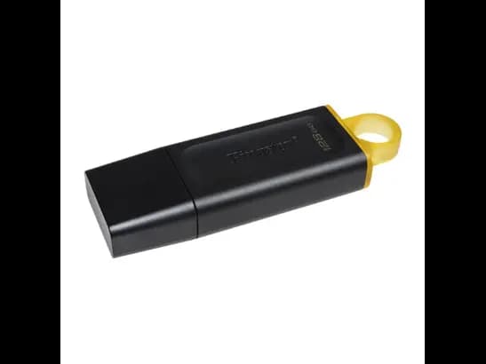 Kingston 128GB DataTraveler Exodia USB 3.2 Flash Drive -  USB 3.2 Gen 1 speeds  ,  capacities with colorful loop that easily attaches to key rings ,  cap protects the USB plug  with 1 year warranty (3)