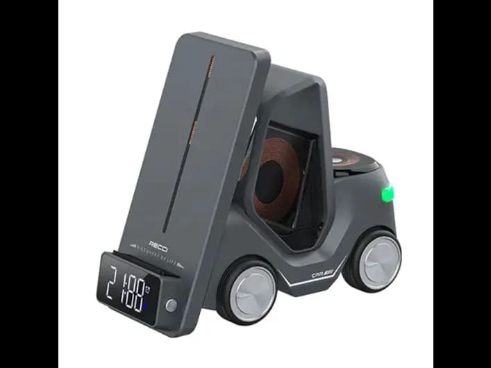 Recci RCW-37 15W 5 in 1 Cruiser Wireless Charger – Grey (2)