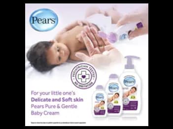Pears Pure and Gentle Baby Cream 200ml - enriched with Rich Moisture cream and pure Olive oil (2)