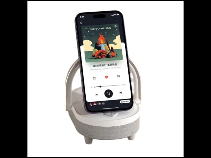 Recci RLS-L16 4 in 1 Speaker And Wireless Charger 15W (2)