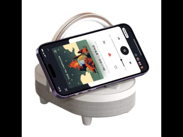 Recci RLS-L16 4 in 1 Speaker And Wireless Charger 15W (3)