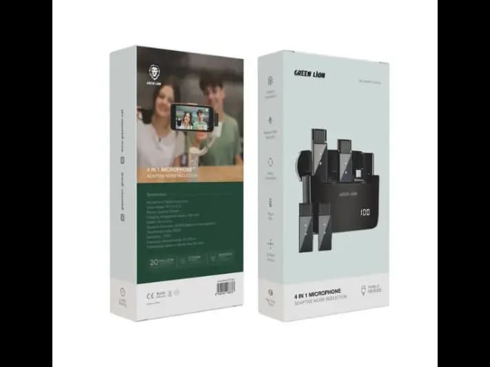 Green Lion GN4N1MICTCBK 4 In 1 Microphone Type-C - 3 Month Warranty (3)