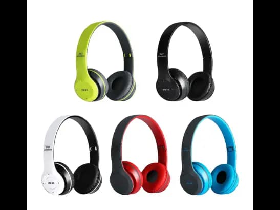 P47 Bluetooth Headphone - Answering Incoming Calls , Handsfree Talking , Superior Combability , High Fidelity Stereo Surround Sound