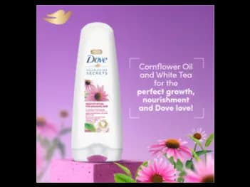Dove Growth Ritual Conditioner 180ml - Hair growth conditioner Enriched with coneflower, oil & White Tea (3)