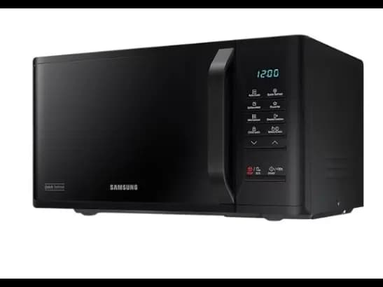 Samsung Solo Microwave Oven 23L ( MS23K3513AK) - Quick Defrost , Ceramic Enamel Interior , ECO Mode, Deodorization with 1 Year Warranty (2)