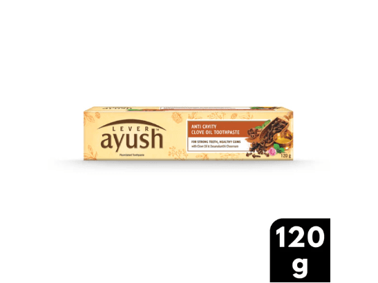 Ayush Anti Cavity Toothpaste 120g - The Ayush Anti Cavity toothpaste is formulated with various ayurvedic properties