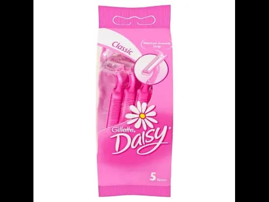 Gillette Daisy Classic Women'S Disposable Razor - Pack of  5