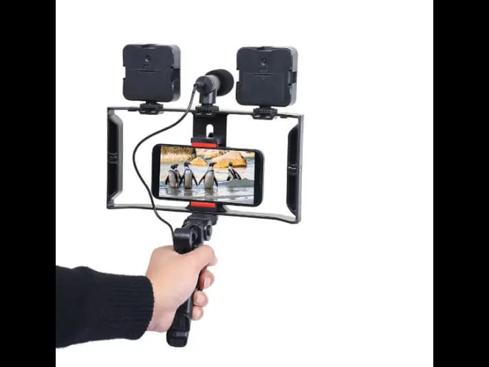 Plokama PK-778 Application Scenarios Vlogger Cellphone Video Kit