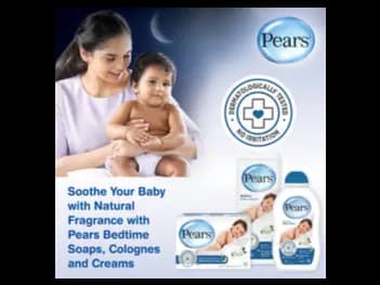 Pears Bed Time Baby Cream 100ml - with soothing fragrance moisture cream (2)