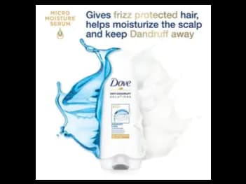 Dove Dandruff Care Conditioner 180ml - Dove Daily Shine Conditioner with Nutritive serum detangle hair, giving them an unbelievable shine. (4)