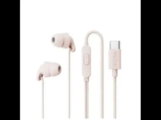Remax RM-518A Type-C Earphone - 1200 mm Cable Length with Black ,Blue ,White and Green colours (4)