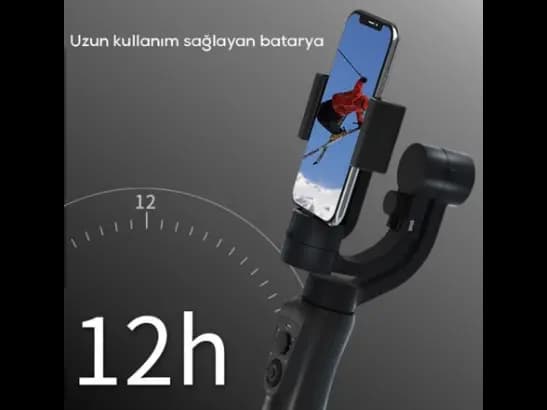 Wiwu S5B 3-Axis Stabilized Gimbal - Charging time: 5hrs , Working time: 10-12hrs , Applicable for: Under 6.0inch smartphone with 6 months warranty (4)