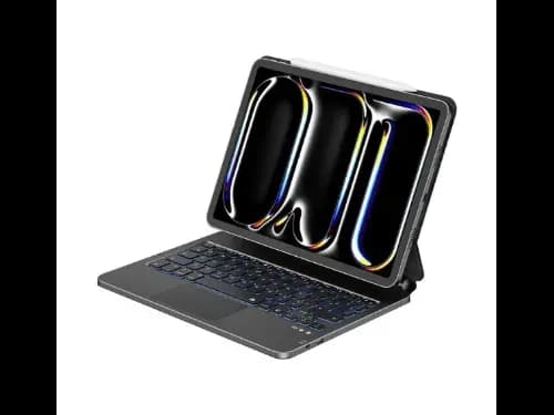 Wiwu MK003 Magic Keyboard 13″ Pro 2024 Black - Material: ABS PU leather, Battery: 500mah , Standby time: 100 days (3)