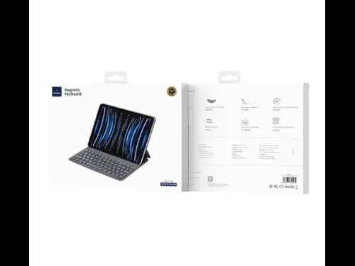 Wiwu F17 Magnetic Keyboard Black - Work from anywhere ,Strong magnetic absorption ,Soft tablet case with 06 Month Warranty (5)