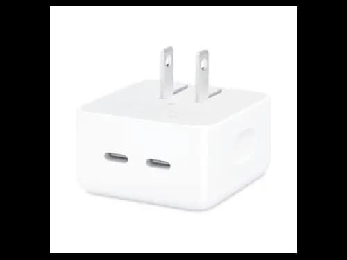 Apple 35W Dual USB-C Port Compact Power Adapter