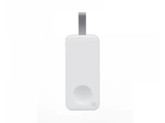 WiWU Wi-M19 Elfin Watch Wireless Charger White -  type-C interface , 1200mAh polymer battery , lue light breathing  with 6 months warranty (3)