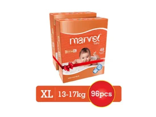 Marvel Baby Diapers, XL - 96.00 pcs