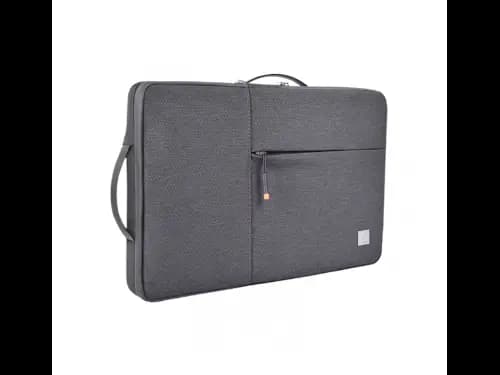 WiWU Alpha Double Layer Sleeve 15.4 - SBS water resistance zipper , 2 compartment zipper design , Water-resistant material