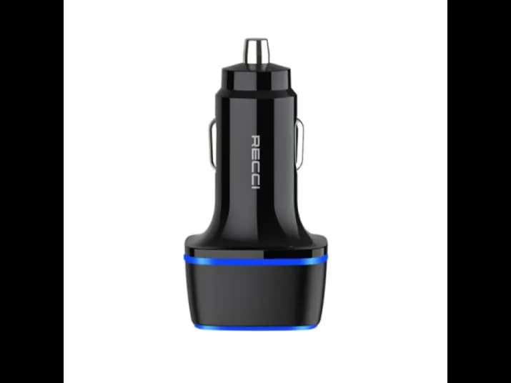 Recci RQ02 PD 20W 18W Car Charger Black - with 3 month warranty (2)