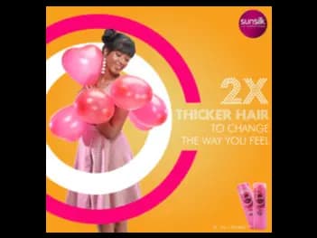 Sunsilk Thick and Long Shampoo 180ml - Enriched with a potent blend of Keratin, Yogurt Protein, and Coconut Oil (2)