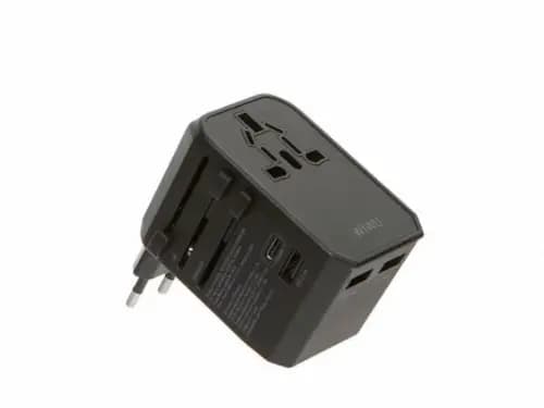 Wiwu UA-304 45W Universal Plug Adapter 4 in 1 - Universal Adapter , Fast charging mode , Number of outputs: 5 with 6 Month Warranty