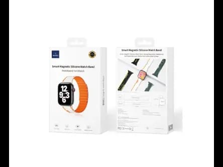 Wiwu WI-WB010 Smart Magnetic Silicone iWatch Band - Material: Silicone magnetic , Easy to install (4)