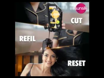 Sunsilk Stunning Black Shine Shampoo Pouch 100ml (3)