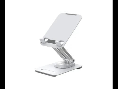 Wiwu ZM-010 Desktop Rotation Stand For Tablet - Material: ABS+ Aluminum alloy base , 360 degree rotation, adjustable, portable