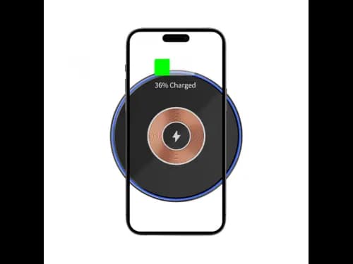 WIWU WI-W013 15W Quantus Wireless Charger - Downy breathing light, charging lighting , 15W wireless charging, affordable with 6 Month Warranty