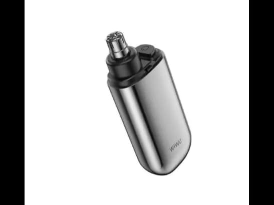 Wiwu SH006 Mini Electric Shaver Set Silver - 3 in 1 sets: 1* shaver 1* Nose hair trimmer Nail clipper , Battery: 400mah , Material: ABS (6)