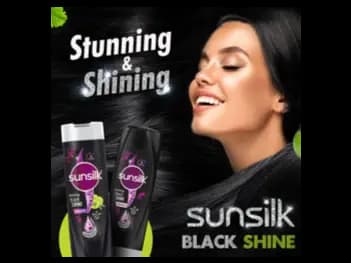 Sunsilk Stunning Black Shine Shampoo 180ml - with Activ-Mix, a groundbreaking formula crafted to enhance the shine of black hair (2)