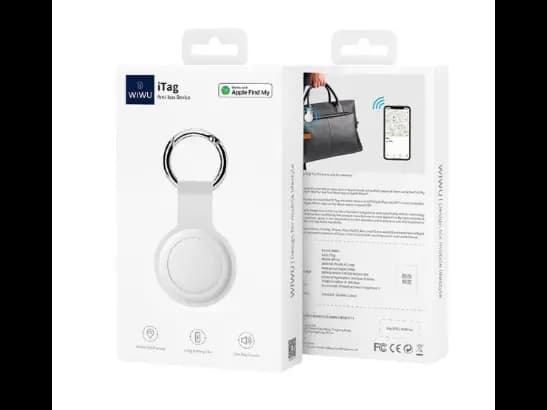 Wiwu WT-02 iTag Anti Loss Device White - Waterproof  IPX66 , Working time 300 days , Easy to find your belong with 3 Month Warranty (4)